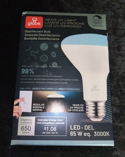 Globe near led light - globe, near-uv